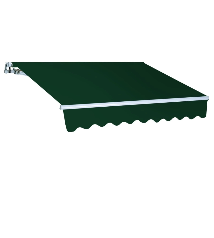 Tenda da sole a barra quadra Essenza verde 250x300 cm