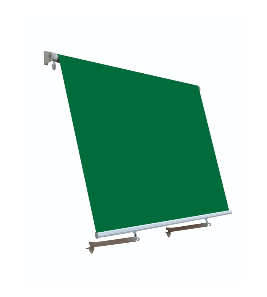 Tenda da sole a caduta con bracci Essenza verde 245x245 cm