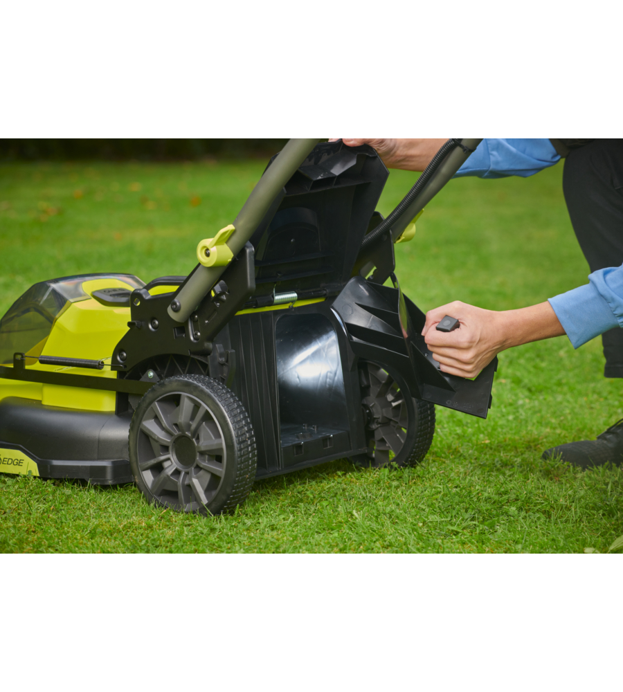 TAGLIAERBA A BATTERIA RYOBI "RY18LMX40C-150" TAGLIO 40CM 18V,BATTERIA 5.0AH INCLUSA