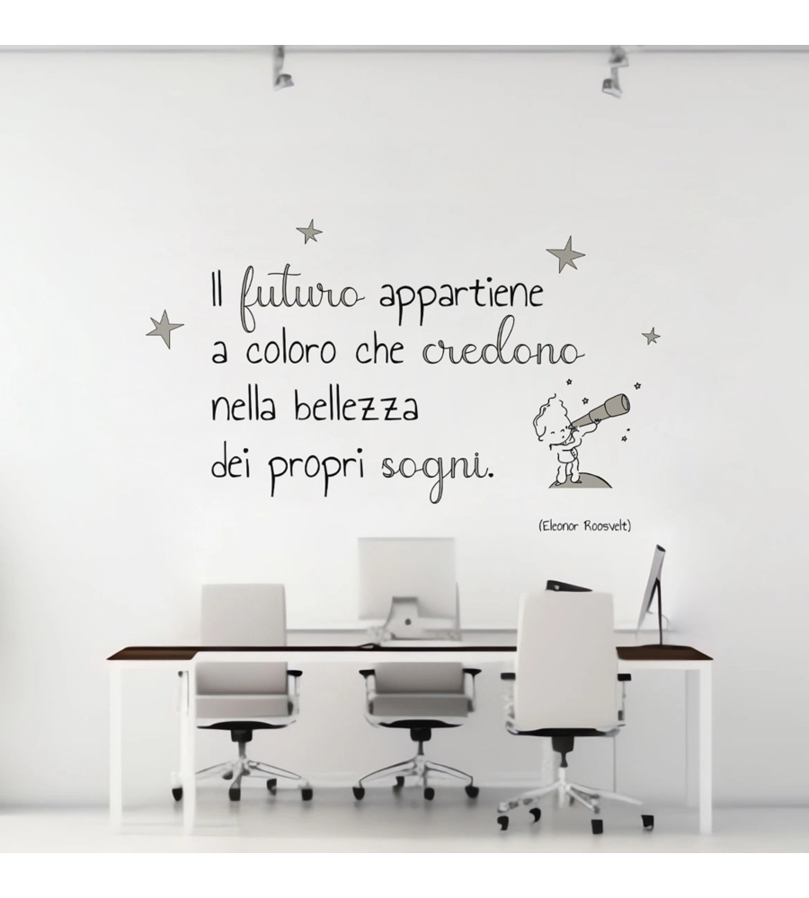 STICKER PER PARETI "SOGNI", 47X67 CM