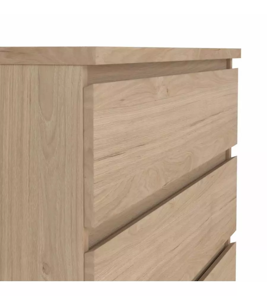 CASSETTIERA 5 CASSETTI "NAIA" LEGNO 77X50X111,3 CM