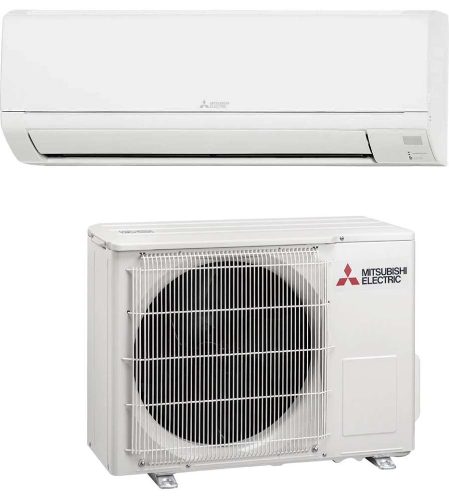 CLIMATIZZATORE CALDO FREDDO MITSUBISHI LINEA SMART SERIE M POMPA DI CALORE "MSZ-DW35VFKIT" MONOSPLIT E UNITÀ ESTERNA 12000 BTU
