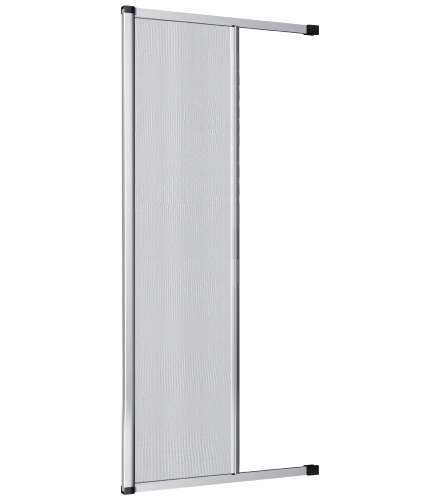 ZANZARIERA ORIZZONTALE CON FRENO PER FINESTRA BIANCA 160X250 CM