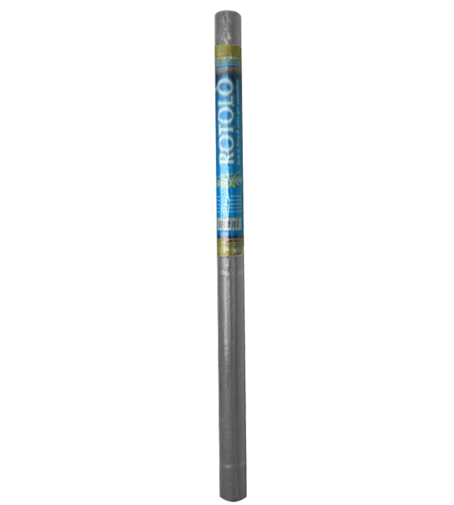 ZANZARIERA A ROTOLO IN ALLUMINIO GRIGIO 120X250 CM