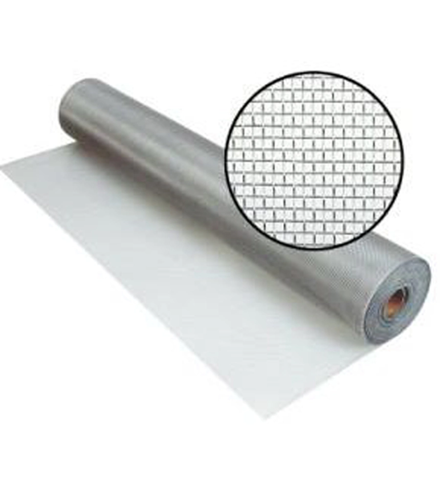 ZANZARIERA A ROTOLO IN ALLUMINIO GRIGIO 120X250 CM