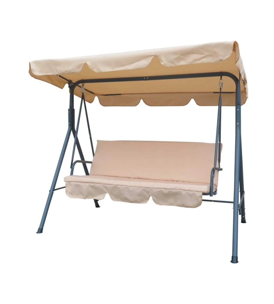 RICAMBIO CUSCINO E COPERTURA PER DONDOLO LINEAR ESSENZA BEIGE