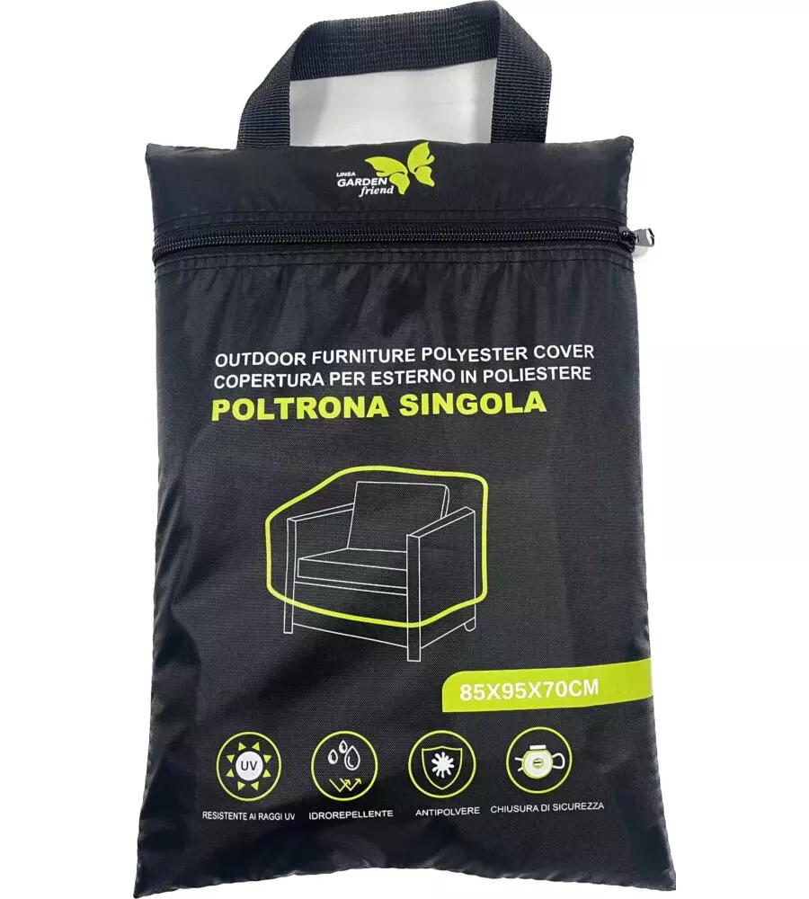 TELO DI COPERTURA PER POLTRONA SINGOLA ESSENZA 85X95X70 CM