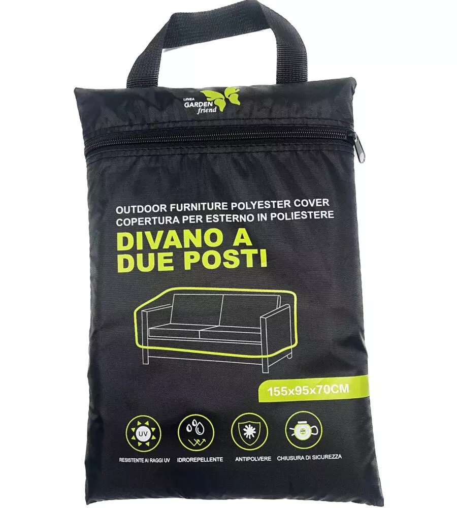 TELO DI COPERTURA PER DIVANO 2 POSTI ESSENZA 155X95X70 CM