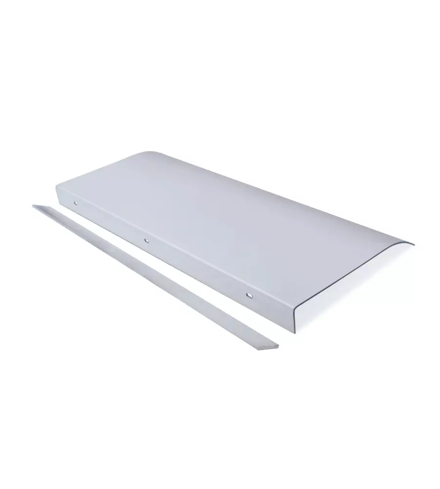 PENSILINA ESSENZA IN POLICARBONATO TRASPARENTE 120X44,5 CM