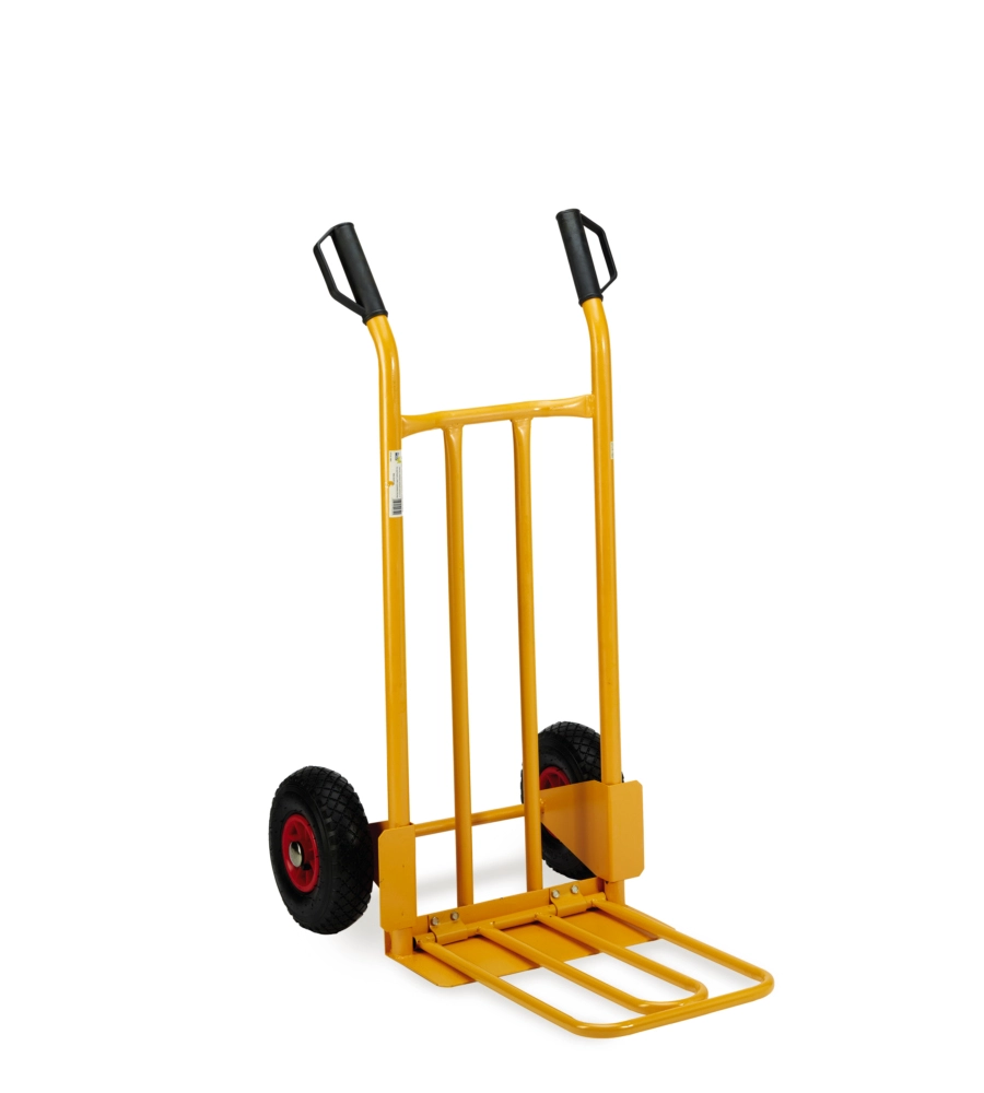 CARRELLO TRASPORTO ESSENZA IN ACCIAIO PORTATA 300 KG 56x46x110 CM