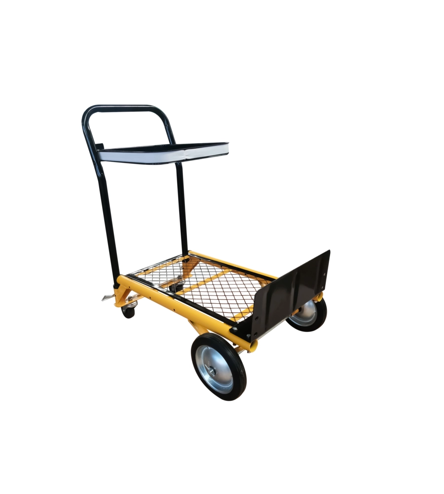 CARRELLO MULTIFUNZIONE ESSENZA IN ACCIAIO PORTATA 45 KG 99X38X31 CM