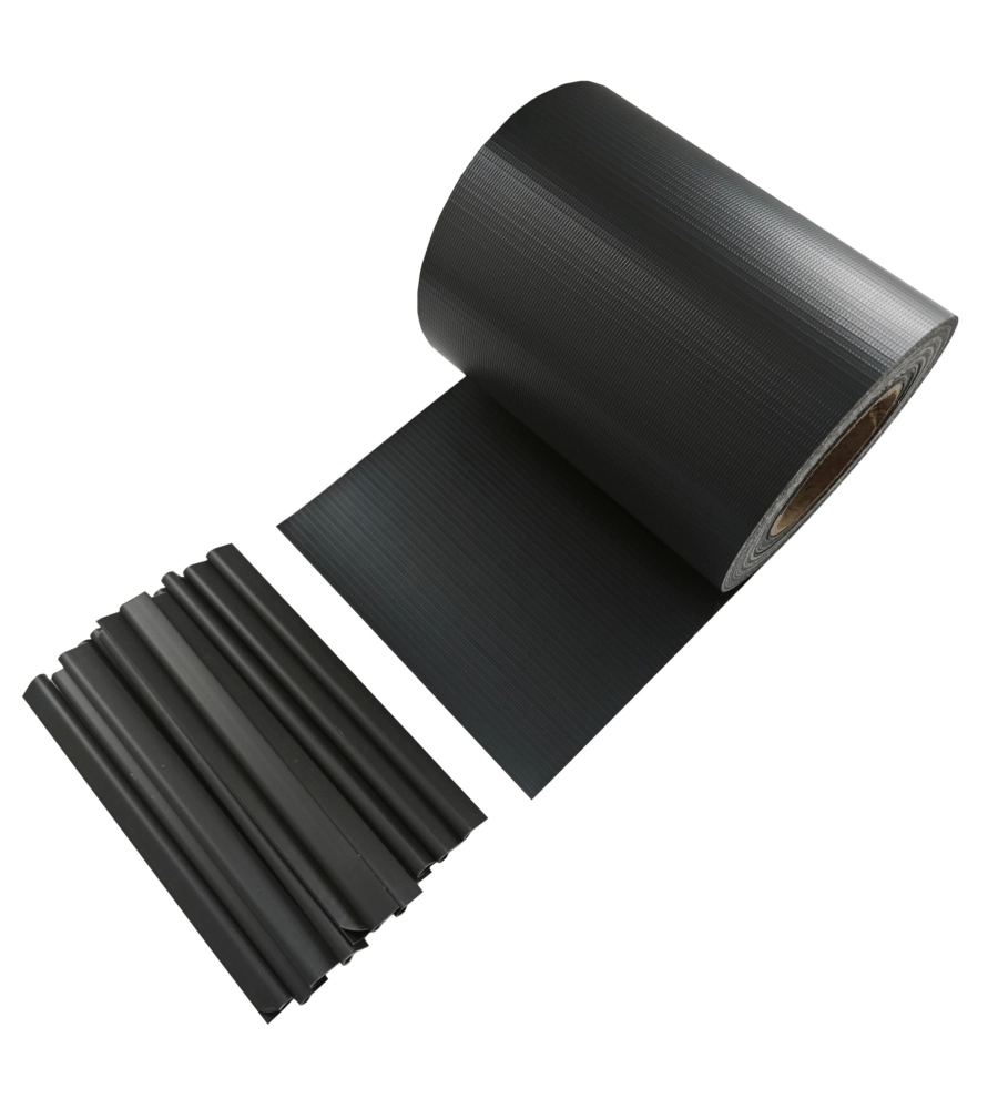 FRANGIVISTA CON CLIP FINECORSA ESSENZA IN POLIESTERE ANTRACITE 350x19 CM