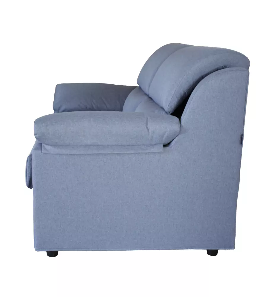 DIVANO 2 POSTI BELLAHOME "FIRENZE" AVIO TESSUTO SFODERABILE E ANTIMACCHIA, 150X95X93 CM
