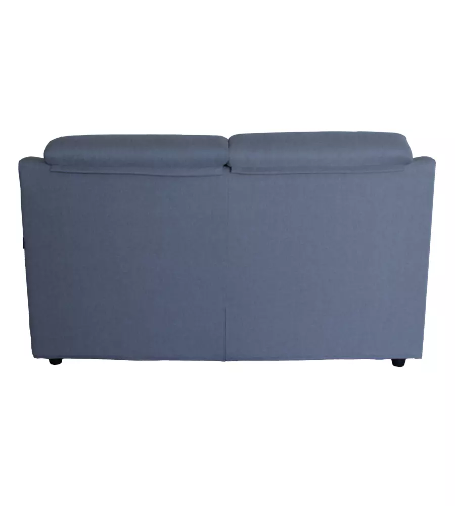 DIVANO 2 POSTI MAXI BELLAHOME "FIRENZE" AVIO TESSUTO SFODERABILE E ANTIMACCHIA, 170X95X93 CM