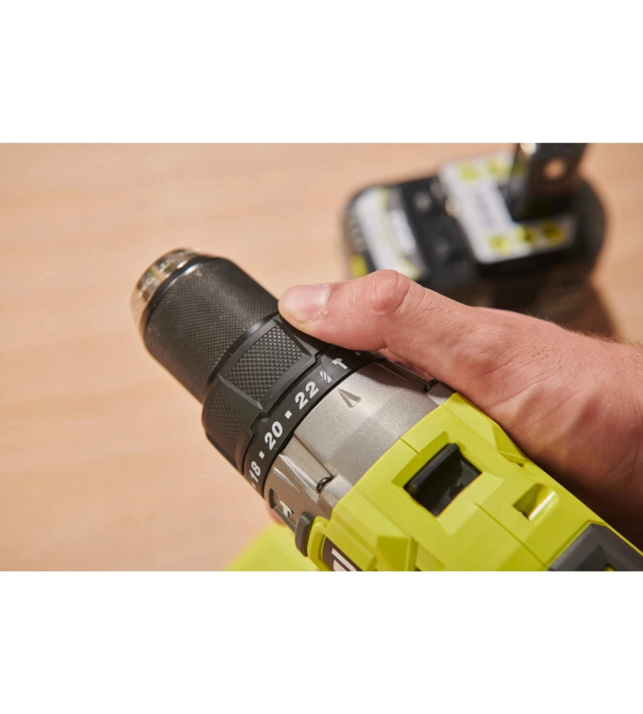 TRAPANO AVVITATORE A PERCUSSIONE A BATTERIA RYOBI "RPD18BL2-0" 18V, SOLO CORPO MACCHINA