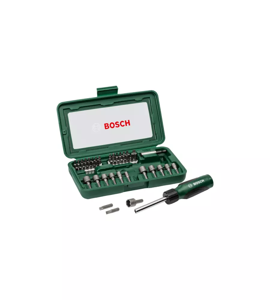 SET 46 INSERTI PER AVVITATORE BOSCH IN ACCIAIO INOSSIDABILE