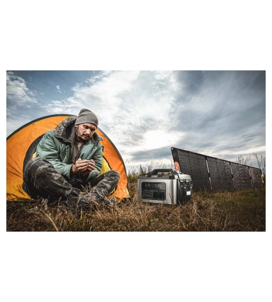 KIT POWER STATION POLAR 700 W E PANNELLO SOLARE  100 W