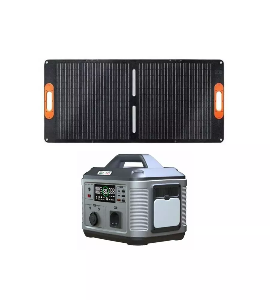KIT POWER STATION POLAR 700 W E PANNELLO SOLARE  100 W