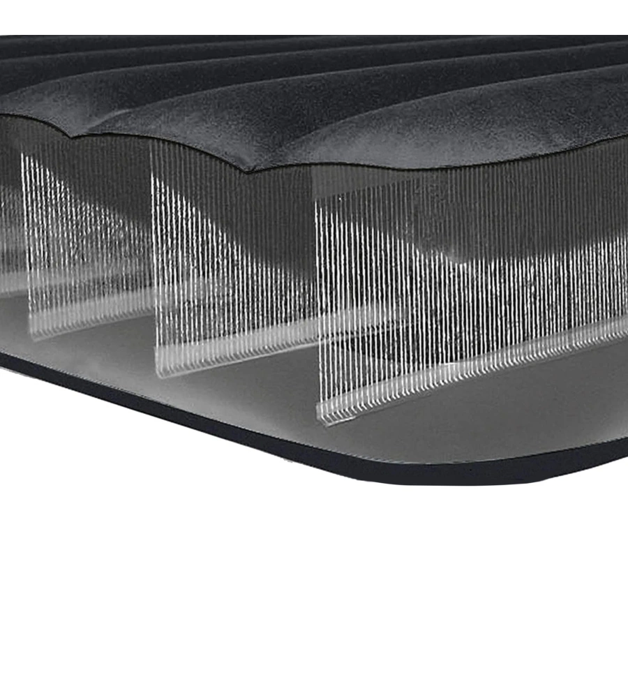 MATERASSO MATRIMONIALE GONFIABILE INTEX "AIRBED DURA-BEAM PILLOW REST CLASSIC" BLU SCURO 152X203X25 CM - COD. 64150ND