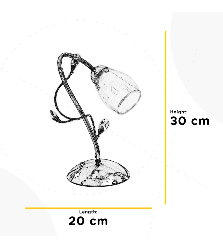 LAMPADA DA TAVOLO ONLI "SHARON", E14