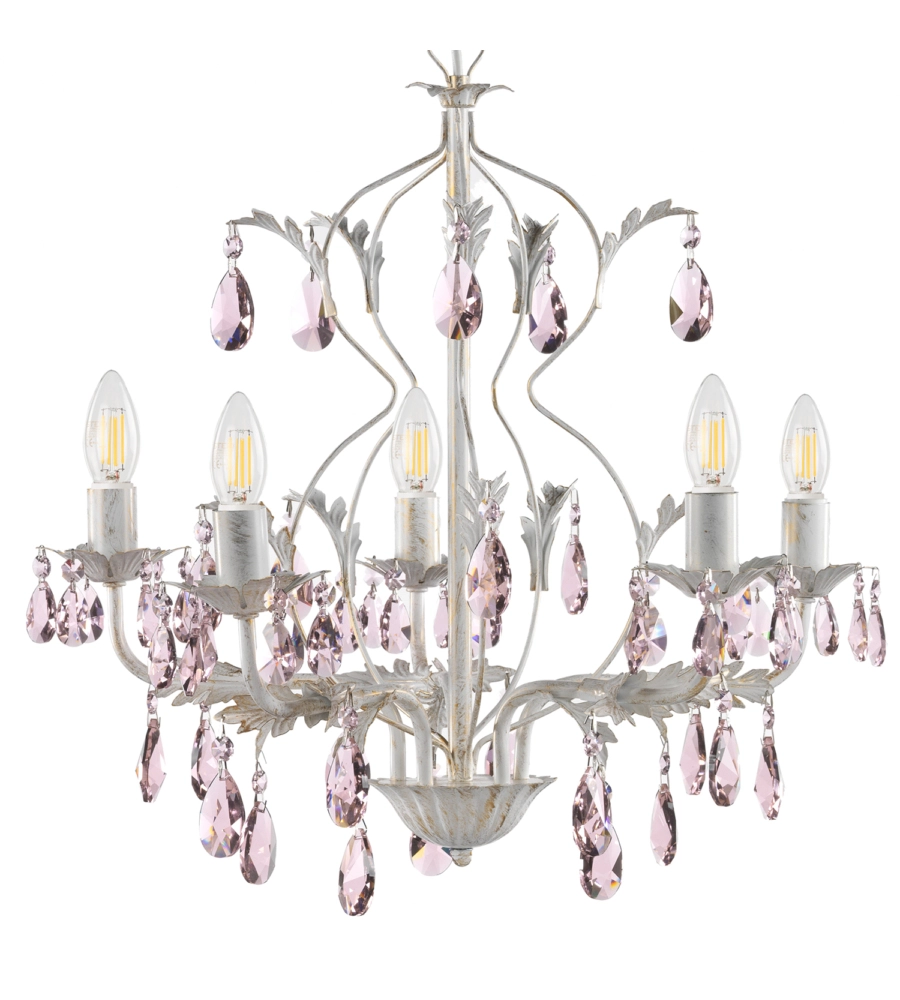 LAMPADARIO ONLI "KATE" 5 LUCI, E14
