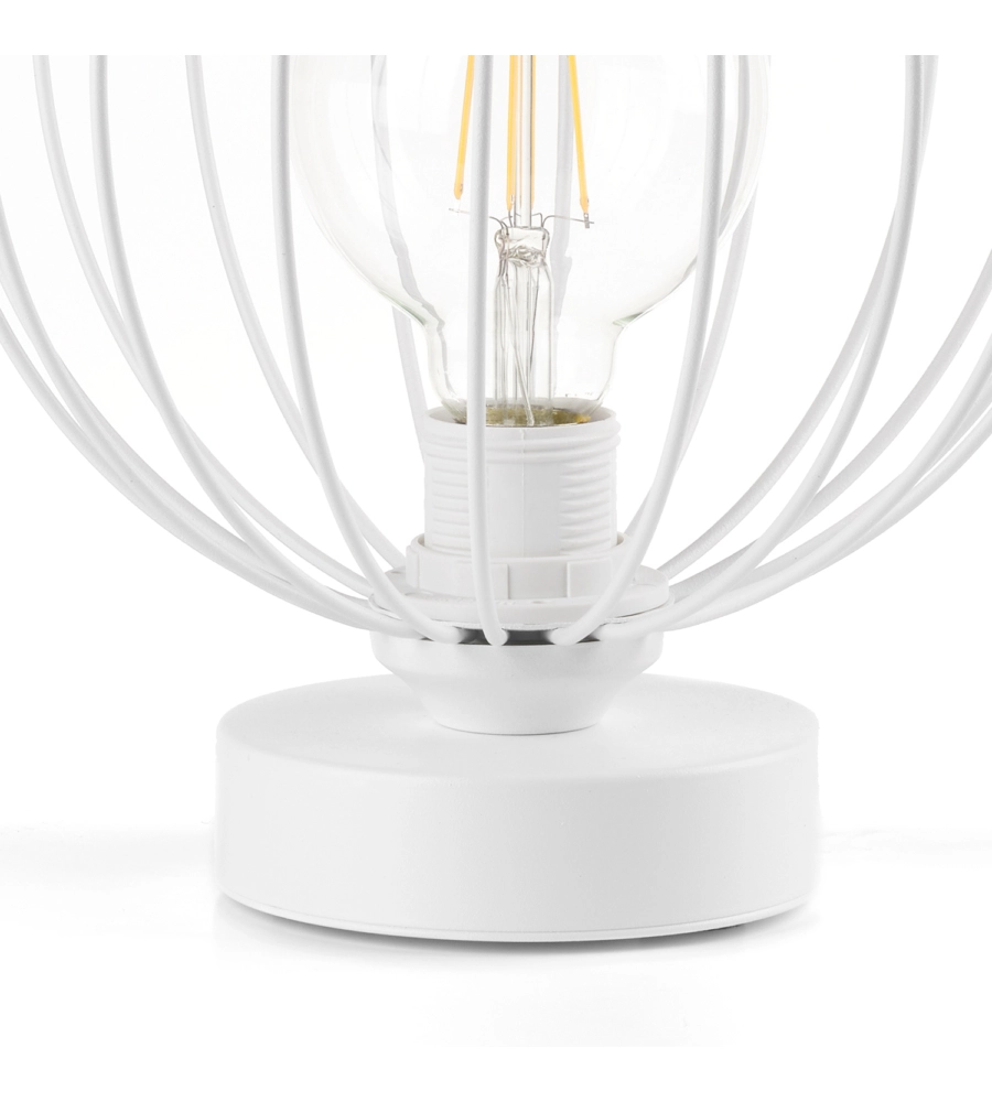LAMPADA DA TAVOLO ONLI "MELONE" BIANCO, E27