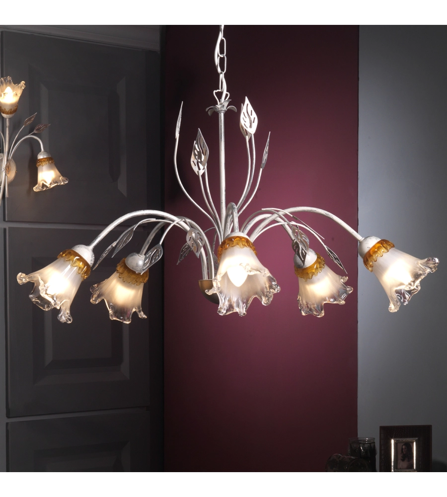 LAMPADARIO ONLI "LANCIA" 5 LUCI, E14