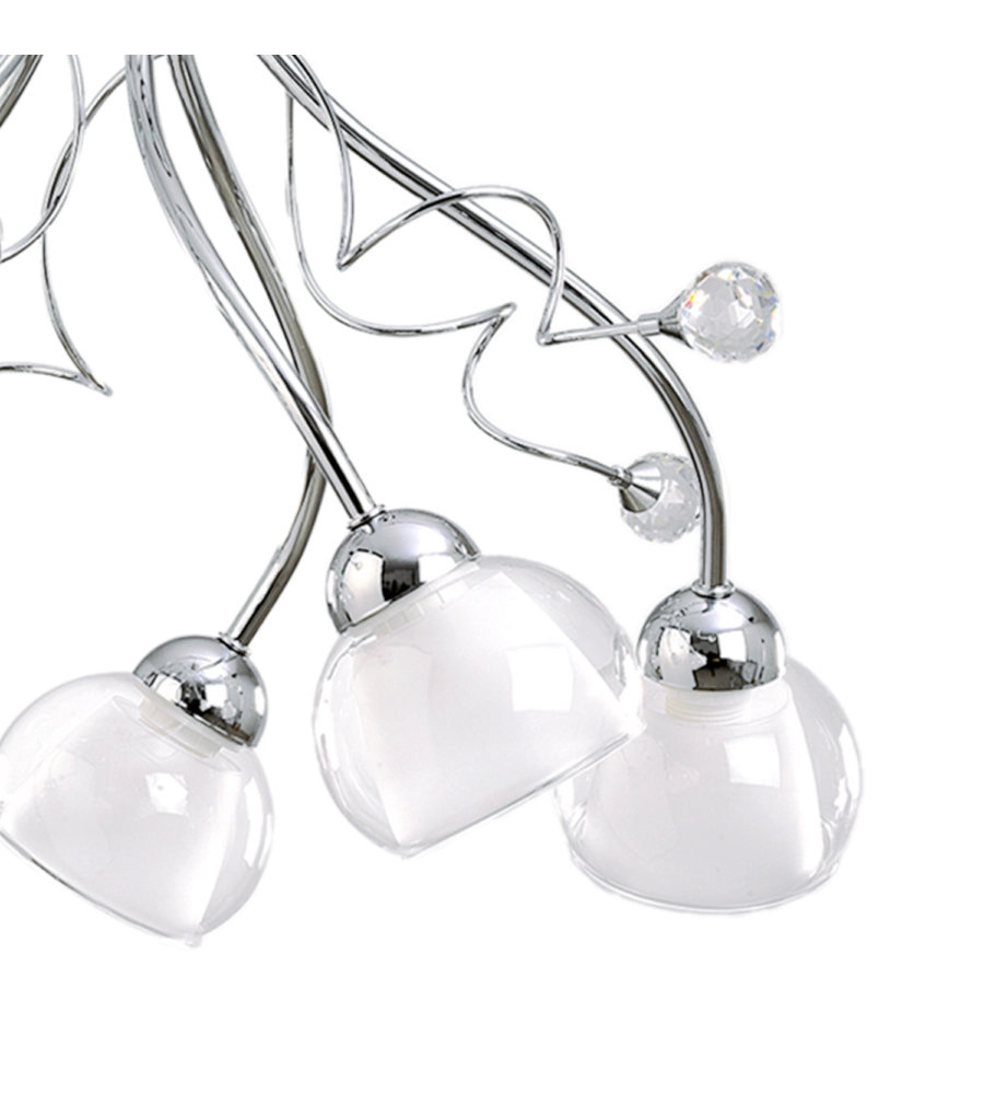 LAMPADARIO ONLI "WENDY" 5 LUCI, E14