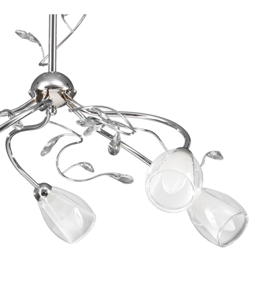 LAMPADARIO ONLI "SHARON" 5 LUCI, E14