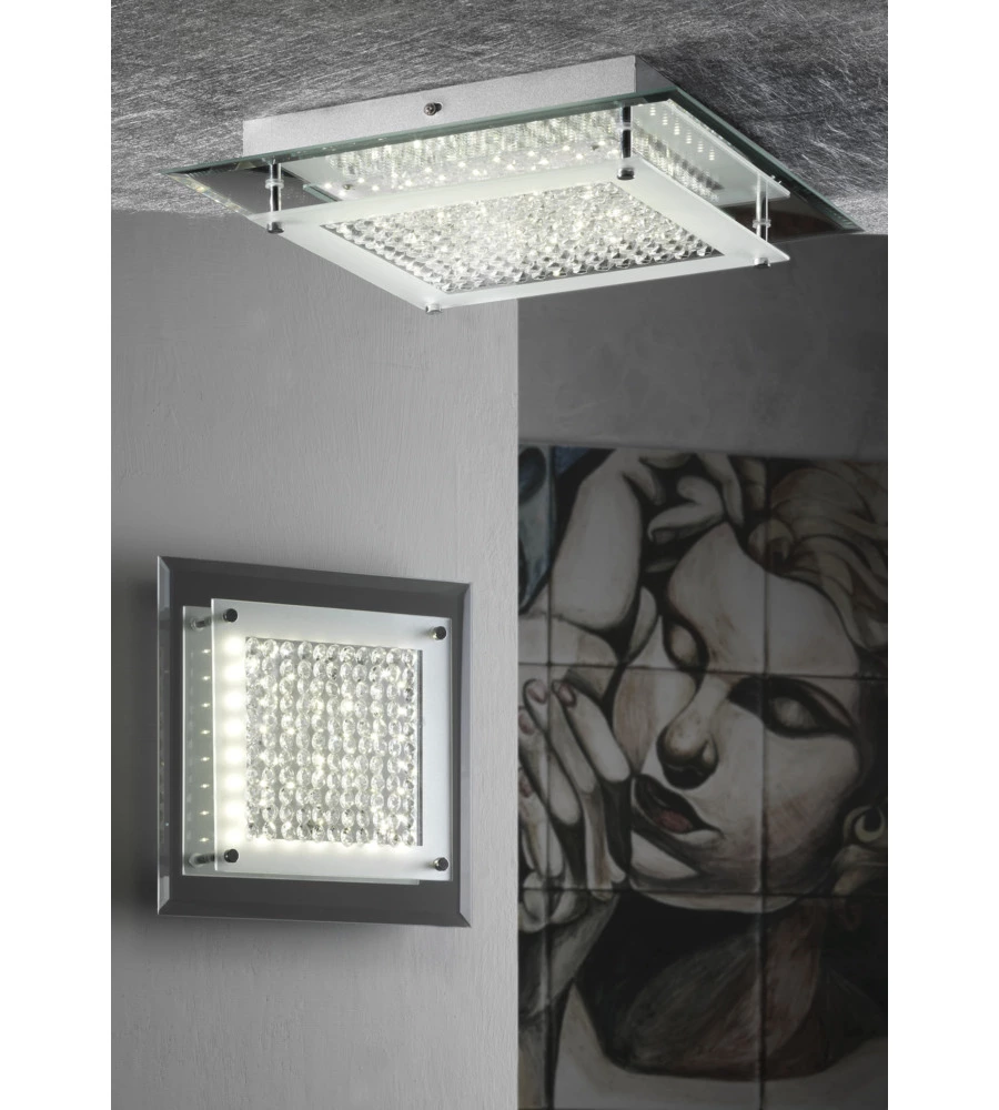 PLAFONIERA A LED ONLI "ANTILIA" 34X34 CM, 18 W