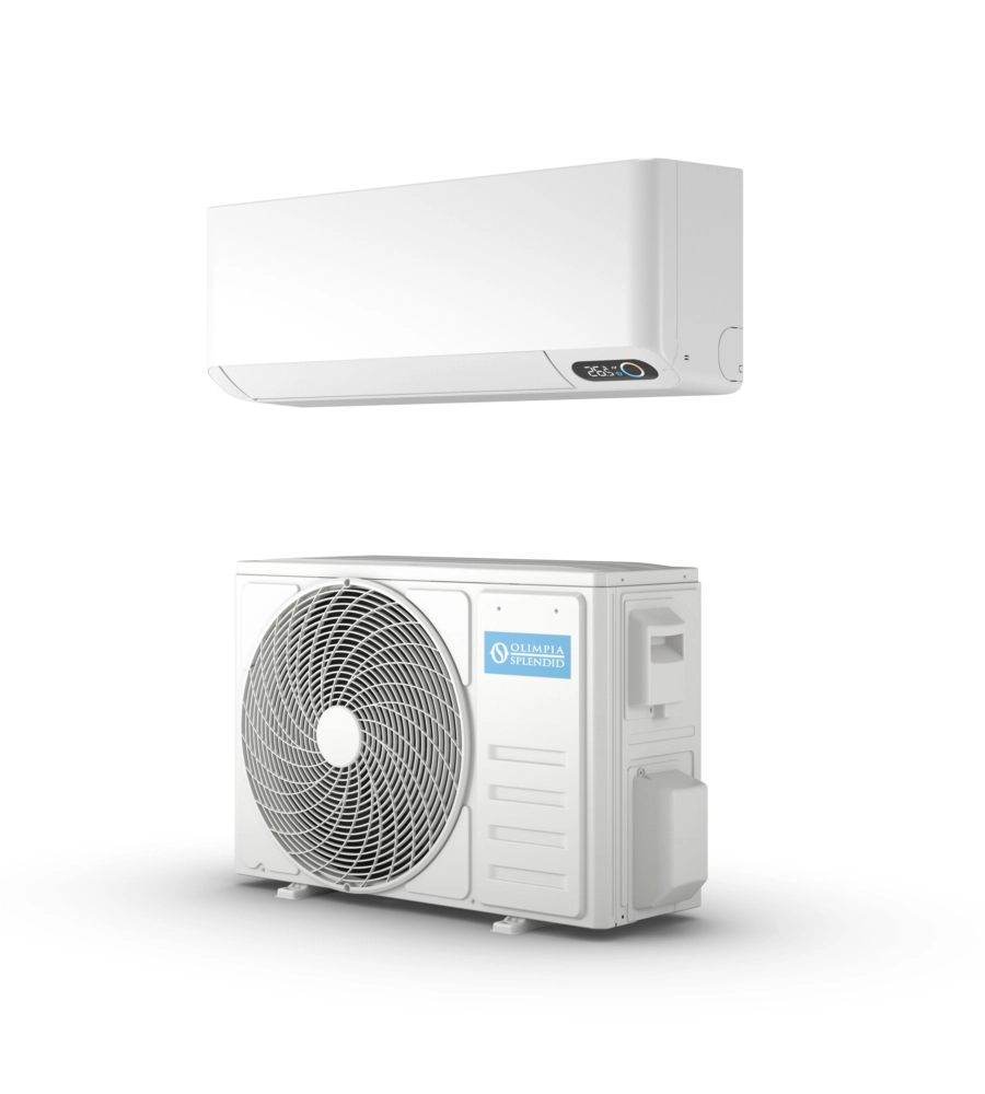 CLIMATIZZATORE CALDO FREDDO OLIMPIA SPLENDID POMPA DI CALORE "ALYSEA E INVERTER 9" MONOSPLIT E UNITÀ ESTERNA CON WIFI INTEGRATO 9000 BTU