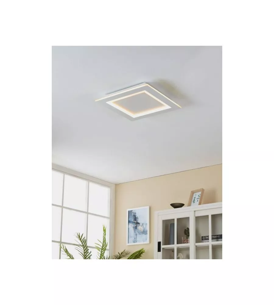 PLAFONIERA LED DA INTERNO EGLO "PADROGIANO" BIANCO 2700-6500K