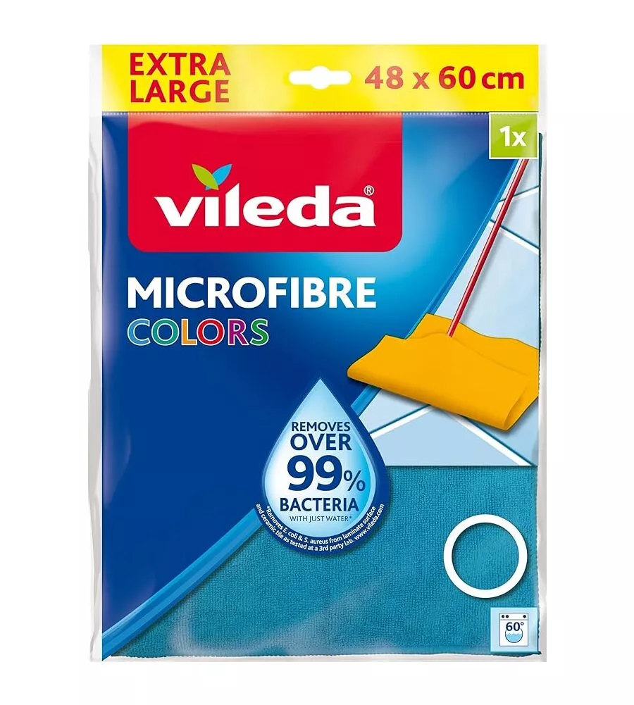 PANNO IN MICROFIBRA VILEDA "COLORS", 49X60 CM