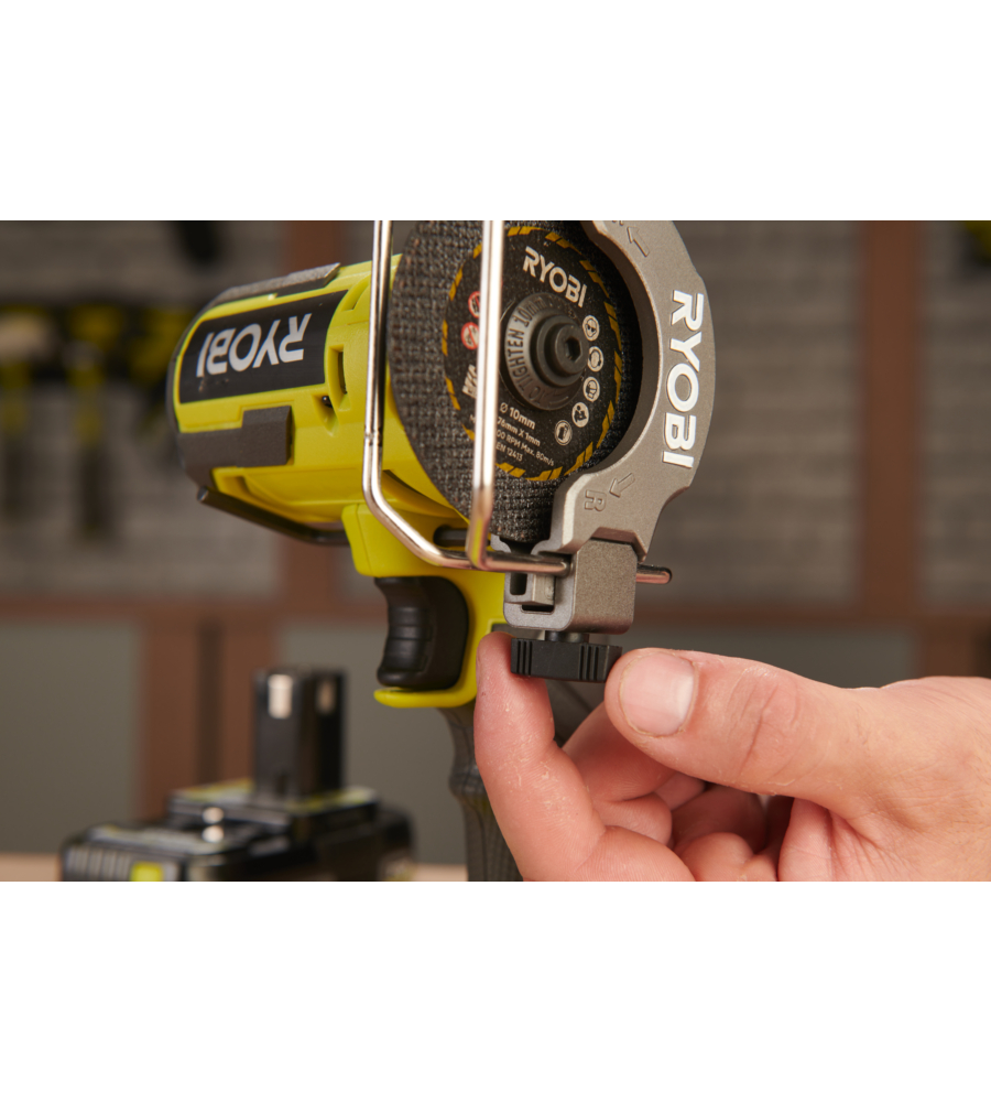 SMERIGLIATRICE COMPATTA RYOBI "RCT18BL-0" BRUSHLESS 18V - SOLO CORPO MACCHINA
