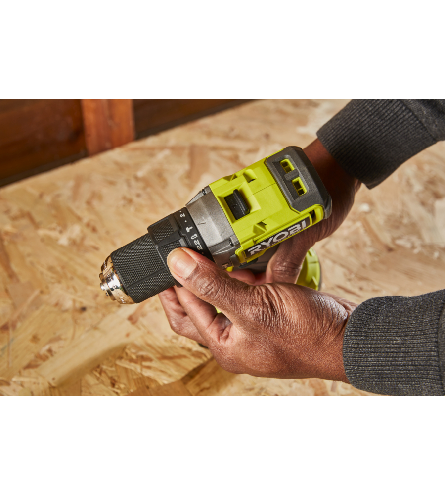 TRAPANO A PERCUSSIONE A BATTERIA RYOBI "RPD18BL1-0" 18V, SOLO CORPO MACCHINA
