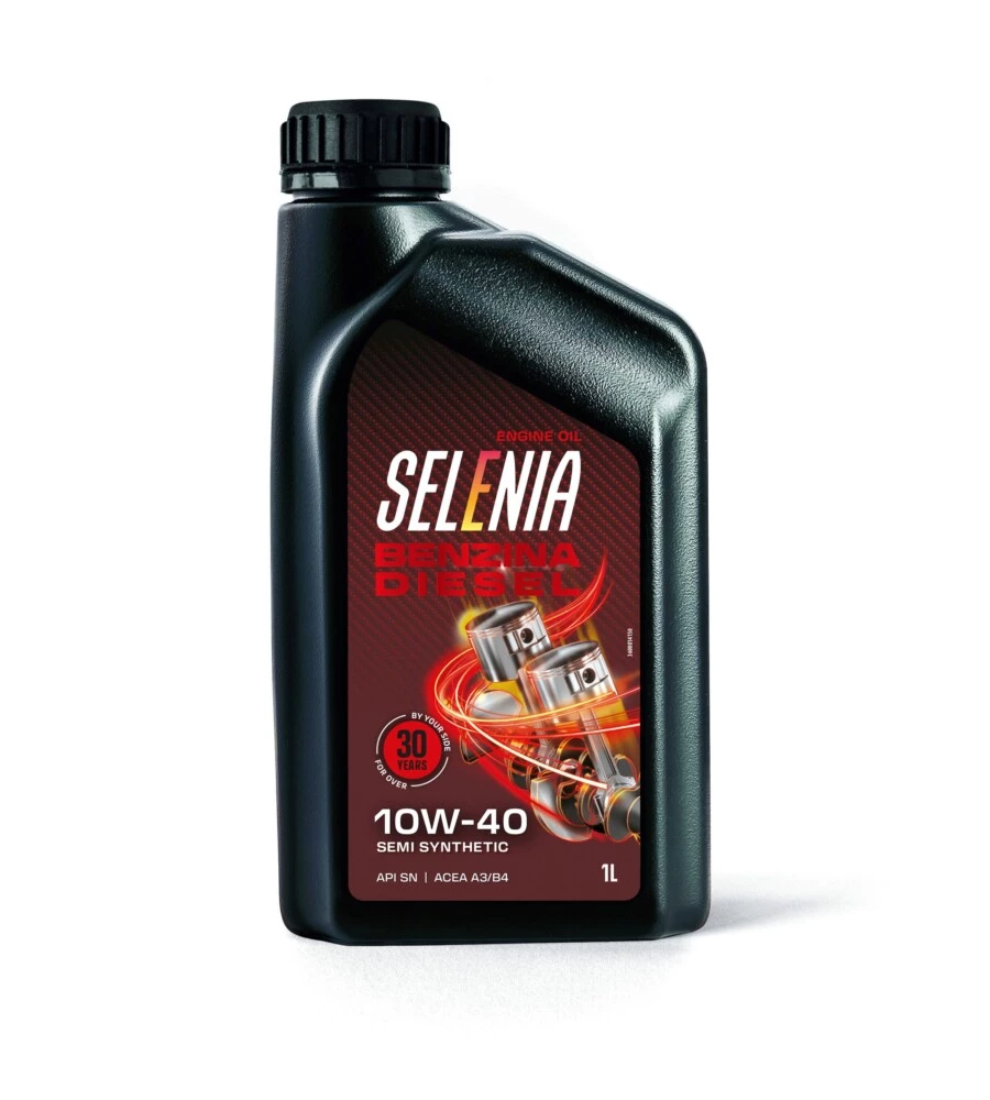 LUBRIFICANTE AREXONS "SELENIA 10W40" BENZINA E DIESEL 1 L