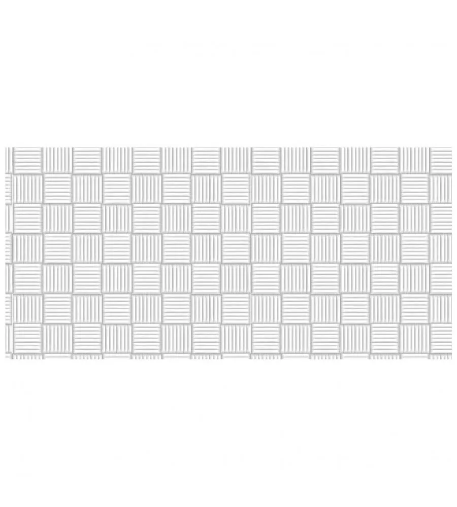 12 PEZZI STRISCIA OCCULTAZIONE VERDEMAX "PRIVACY" COLORE BIANCO, 19X205 CM