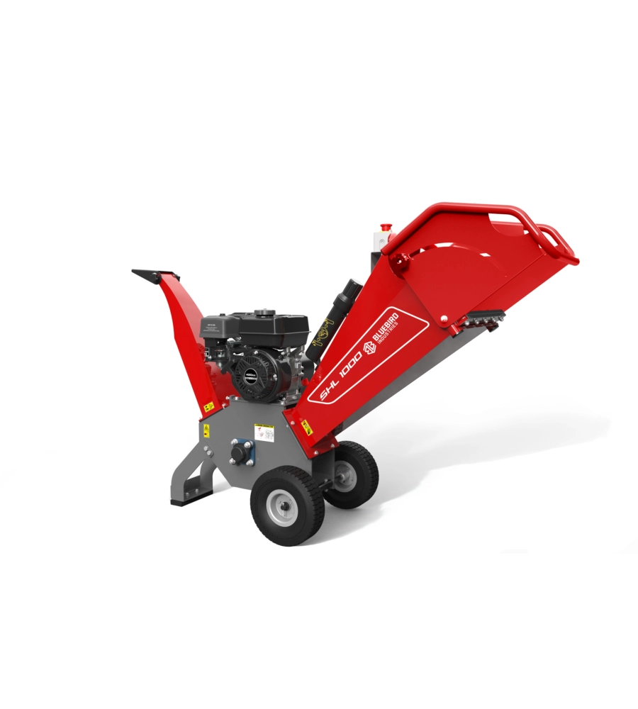 BIOTRITURATORE CIPPATORE A SCOPPIO BLUE BIRD "SHL 1000" MOTORE LONCIN V200F 4T 196 CC