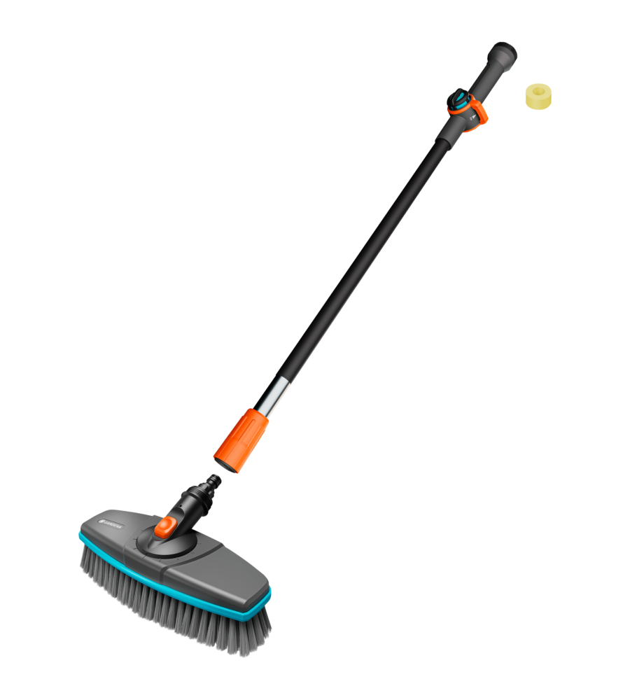 SET MANICO PER PULIZIA GARDENA "CLEANSYSTEM SOFT" PER SUPERFICI DELICATE