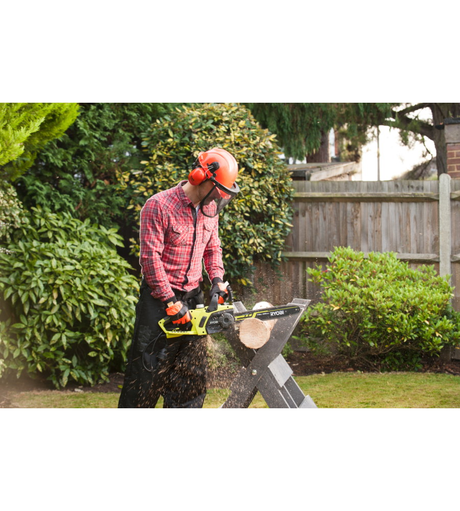 MOTOSEGA ELETTRICA RYOBI "RCS1935B2C" BARRA 35 CM 1900W + CATENA DI RICAMBIO