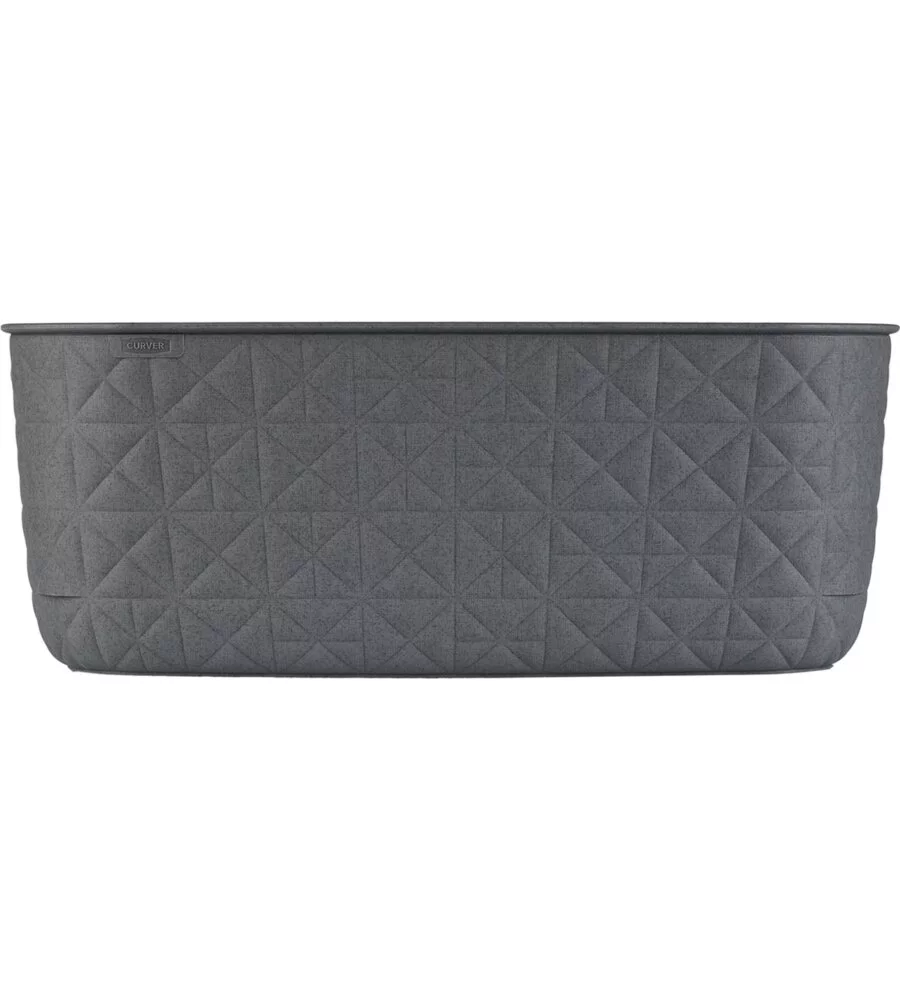 CESTO PORTAOGGETTI KETER "CURVER SOFTEX M" ANTRACITE, 12,5 LITRI