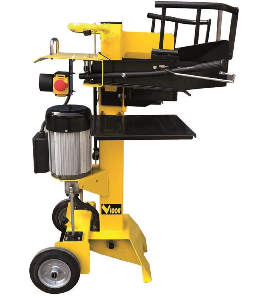 SPACCALEGNA VERTICALE ELETTRICO VIGOR "VSV 6T 550" 6 TONNELLATE