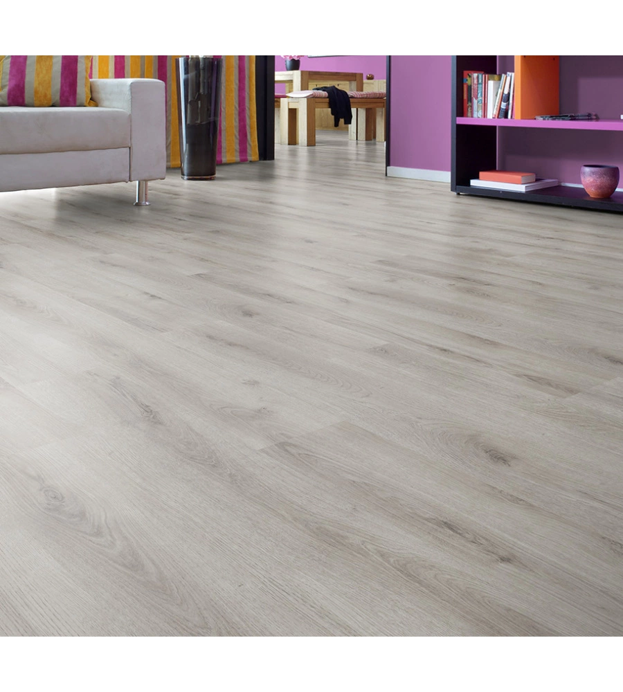 Pavimento laminato rovere grigio Kimono "Advanced" 8 mm ac5 2,131 m²