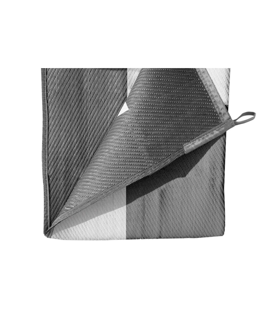 OUTLET - DIFETTI ESTETICI- STUOIA DA CAMPEGGIO BRUNNER "BALMAT" ANTRACITE E GRIGIO 250X400 CM