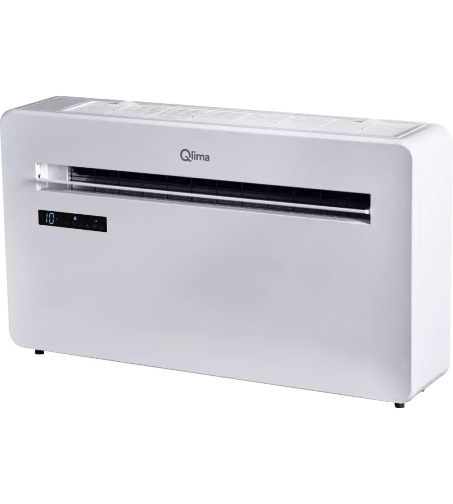 CLIMATIZZATORE CALDO FREDDO QLIMA POMPA DI CALORE "WDH 235 PTC" MONOSPLIT E SENZA UNITÀ ESTERNA 12000 BTU CON WI-FI