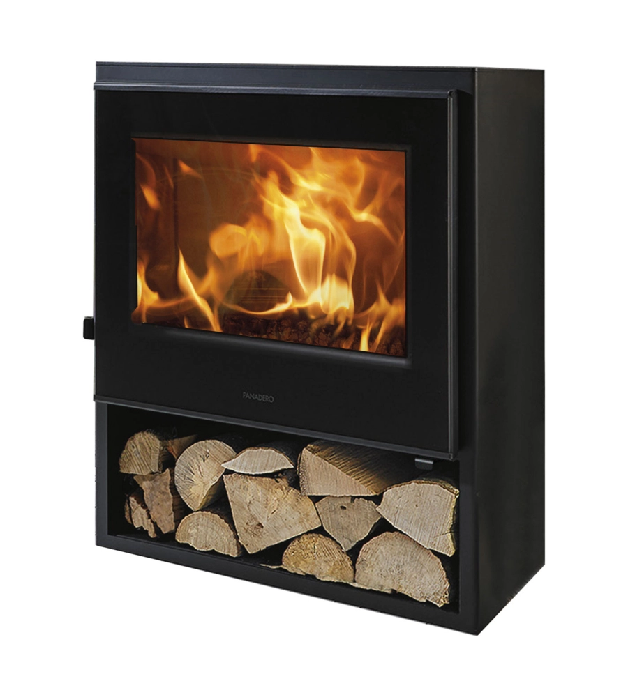 STUFA A LEGNA PANADERO "BORNEO-S 5" ANTRACITE 6,8 KW
