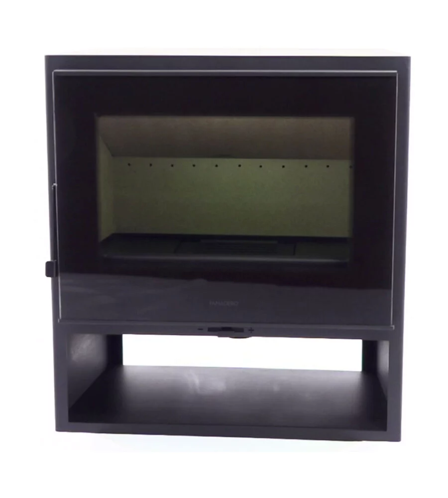 STUFA A LEGNA PANADERO "BORNEO-S 5" ANTRACITE 6,8 KW