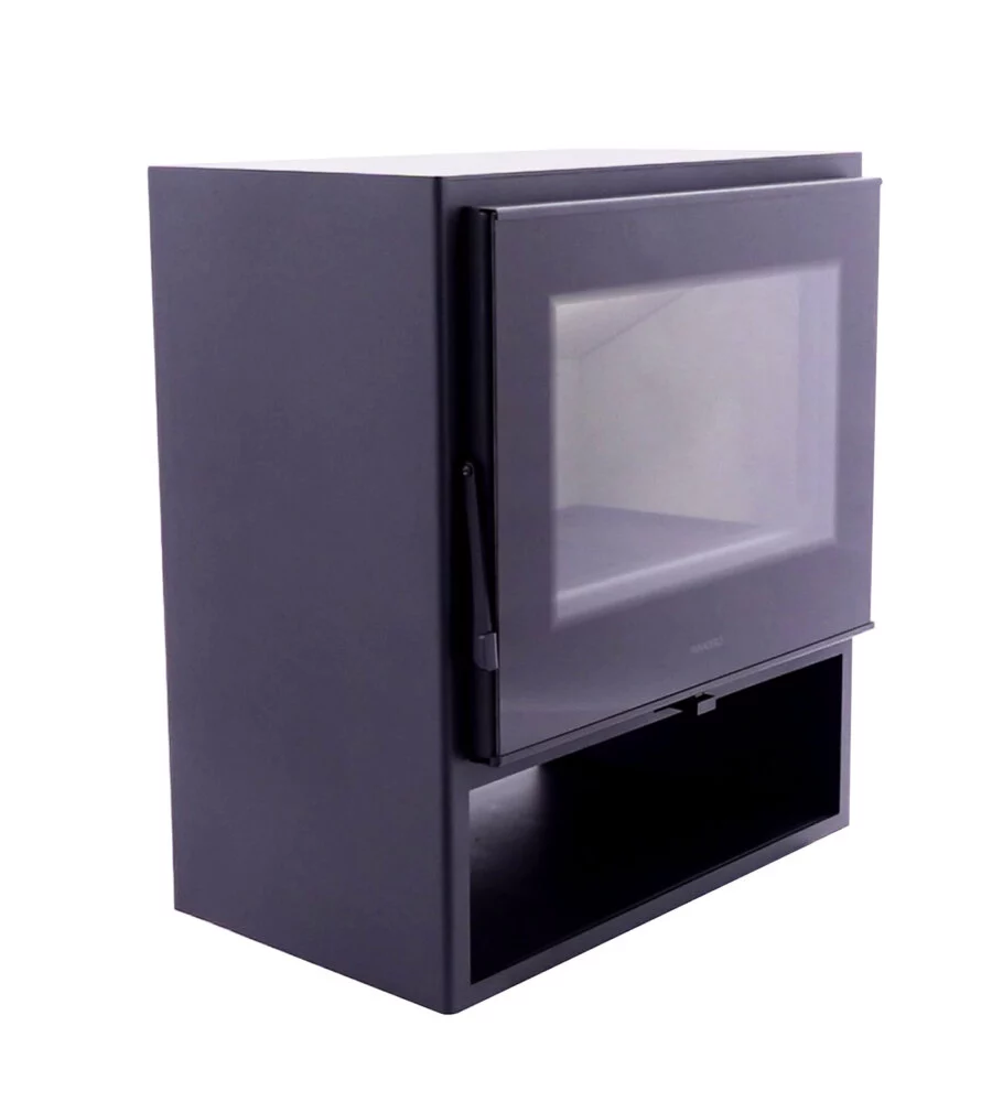 STUFA A LEGNA PANADERO "BORNEO-S 5" ANTRACITE 6,8 KW