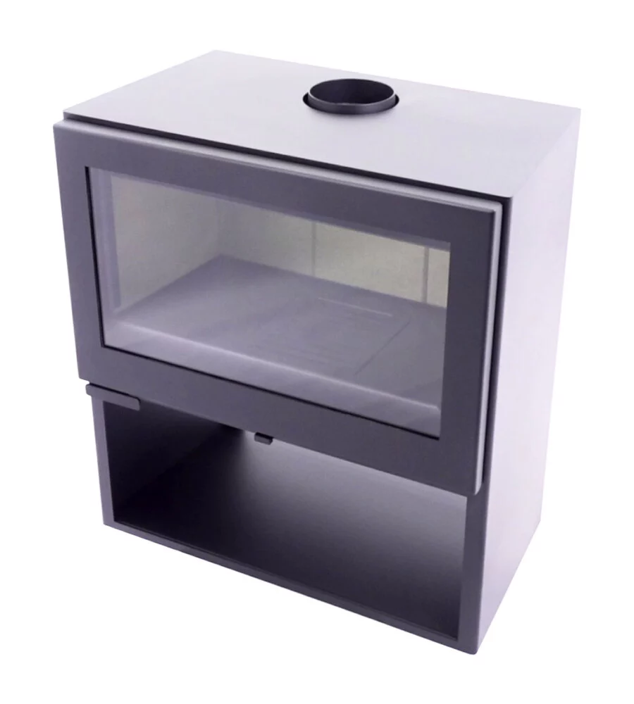 STUFA A LEGNA PANADERO "FENIX 5" ANTRACITE 7,7 KW