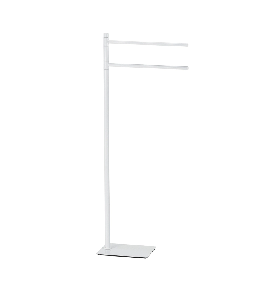 PIANTANA PORTASALVIETTE GEDY "TRILLY" IN ACCIAIO INOX BIANCO